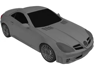 Mercedes-Benz SLK (2004) 3D Model