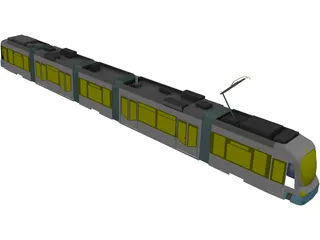 Streetcar German 3D Model