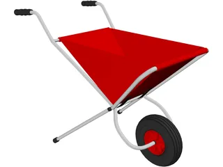 Wheelbarrow 3D Model