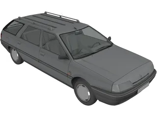 Renault 21 Nevada 3D Model