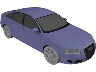 Audi A6 (2004) 3D Model