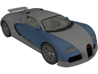 Bugatti Veyron 3D Model