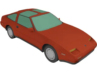 Nissan 300Z (1987) 3D Model