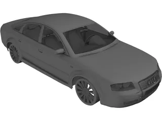 Audi A6 (2004) 3D Model