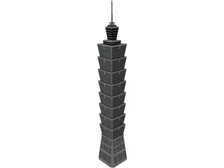 Tower Taipei 3D Model