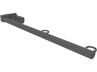 Safety Stanchion 3D Model