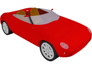 Jaguar F-Type Concept 3D Model