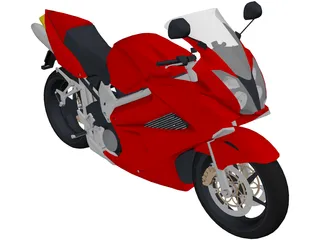 Honda Interceptor 3D Model