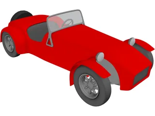 Lotus Super Seven 3D Model