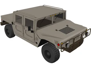 Hummer H1 3D Model