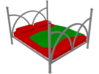 Bed 3D Model