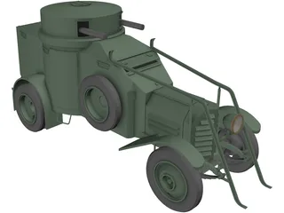 Lancia LZM 3D Model