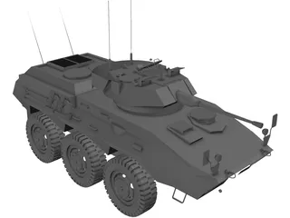 Mowag Piranha 3D Model