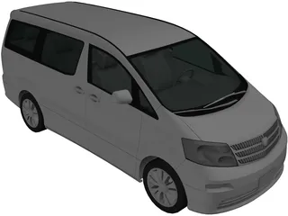 Toyota Alphard 3D Model