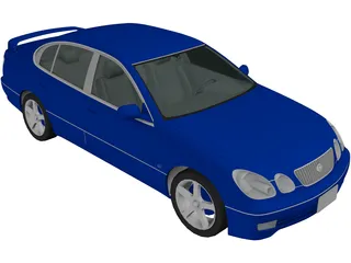 Toyota Aristo 3D Model