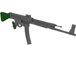 Sturmgewehr 44 3D Model