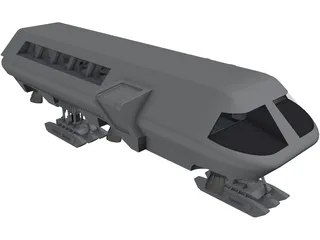 2001 Moonbus 3D Model