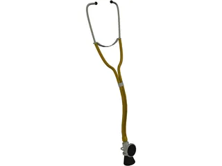 Stethoscope 3D Model