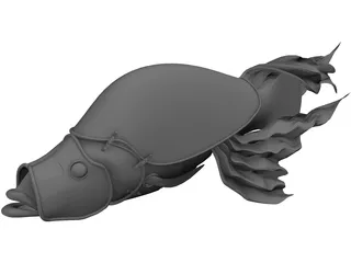 Exotic Fish 3D Model