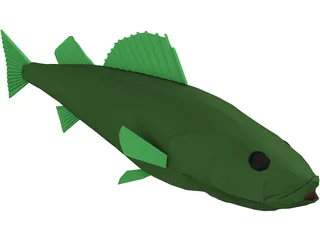 Walleye 3D Model