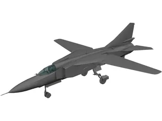 MiG-23ML Flogger-G 3D Model