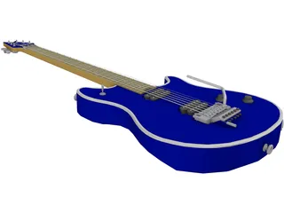 Peavey Wolfgang Eddie Van Halen Guitar 3D Model