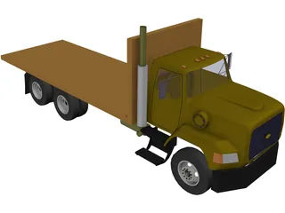 Ford Platform Truck 3D Model
