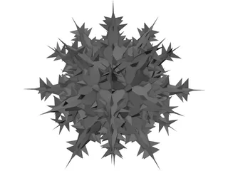 Snowflake 3D Model