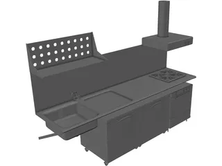 Kitchen 3D Model