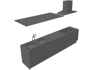 Kitchen 3D Model