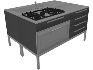 Kitchen 3D Model