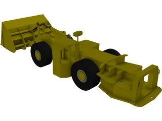 Shovel Loader 3D Model