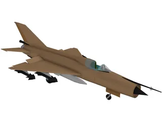 MiG-21 3D Model