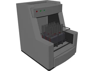 DNA Analyzer 3D Model