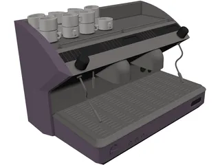 Coffee Machine 3D Model