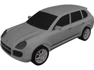 Porsche Cayenne (2004) 3D Model
