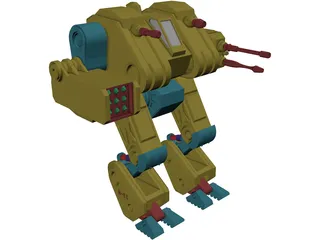 Thanatos Battletech 3D Model