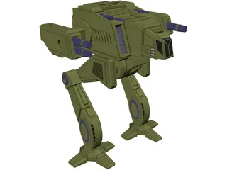 Shadowcat Battletech 3D Model