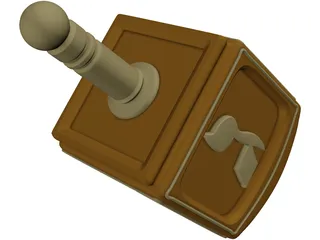 Dreidel 3D Model