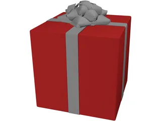 Present Box 3D Model