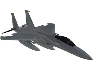 F-15C 3D Model