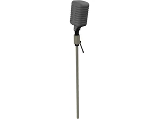 Microphone 3D Model