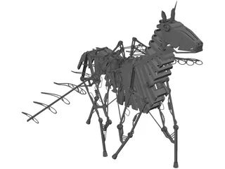 Mechanical Horse 3D Model