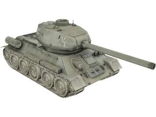 T-34 3D Model