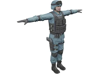 SWAT 3D Model