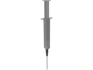 Syringe 3D Model