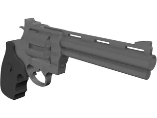 M9 Revolver 3D Model