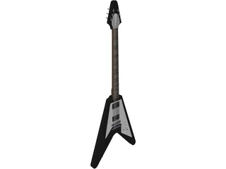 Gibson Classic Flying V 3D Model