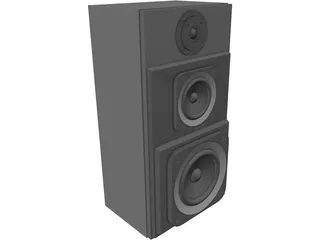 Speaker 3D Model