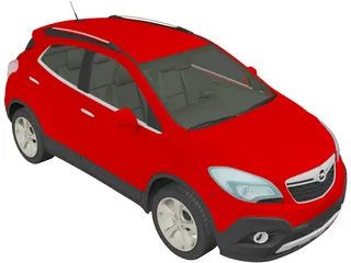 Opel Mokka (2013) 3D Model